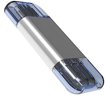 Holibanna Reader Usb Type c Zinc Alloy Construction Nano Card Multi-disk Adapter Fast Backup for Mobiles Computers