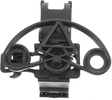 Zerodeko Lenkrad Gaming Ersatz aus Abs Schwarz, Verstellbar und Tragbar | Rennspiel Lenkrad, Einfache Montage, Robustes Gehäuse, Kompakte Größe, für Controller Einsatz