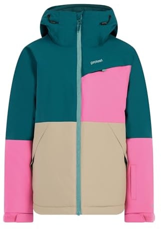 Protest Giacca da sci e snowboard da ragazza PRTPippa JR, Rainstorm Blue, 176