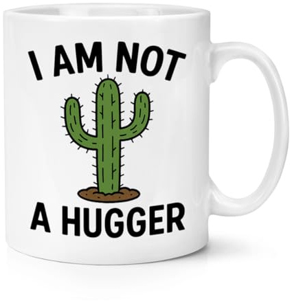 Gift Base I Am Not A Hugger Cactus 10oz Mug Cup