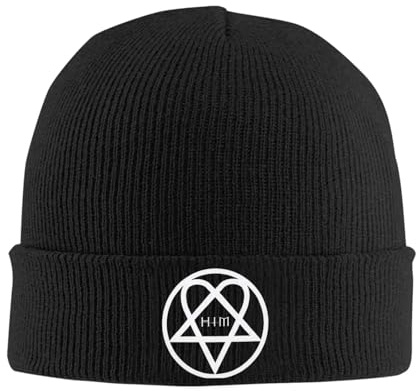 TENZKUIH HIM-Band Warm Beanie Für Unisex Skullies Gestrickte Mützen Beanies Skullies