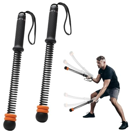 Umllpet Corde da Combattimento Senza Cavi, Corda Salto Ponderata Silenziosa Portatile per HIIT, Allenamento Fitness per Uomini e Donne, 2 Pezzi