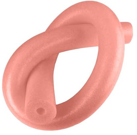 Pool Noodles Foam 2-Inch Diameter Standard Floating Training Device Soft Large Rainbow Foam Noodle Tube Multi-Purpose Pool Toy Exercise Aid Craft Projects (E-ORANGE)