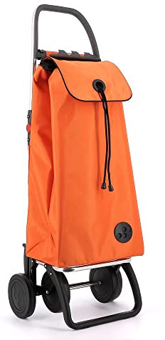 Klappbarer Einkaufstrolley Rolser I-Max MF 4 Räder - Orange