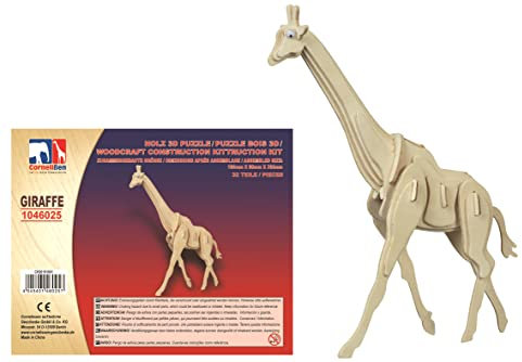 Cornelißen Holz 3D Puzzle - Giraffe