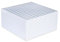 Anniversary House 10-inch Blue Cake Box, Gingham and Polka Dot Print, 1-Pack, Strong, Sturdy,12.7 x 26 x 26 CM, J164