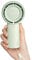 JISULIFE Handheld Turbo Fan [16H Max Cooling Time] Mini Portable Hand, 4000mAh USB Rechargeable Personal, Battery Operated Small Pocket with 5 Speeds for Travel/Outdoor - Green