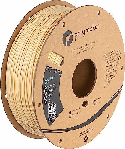 Polymaker PolyLite PLA - 1.75mm - 1kg - Cream