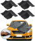 Rimuovi Graffi Auto Panno, 4Pcs Panno Rimozione Graffi Auto, Panno Nano Sparkle per la Riparazione di Piccoli Graffi, Macchie, Graffi Sulle Unghie, Cura Dell'Auto