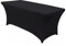 Green Blue GB372 Stretch Husse Stretch-Tischdecke Tishcover Spandex für rechteckige Tische Kompatibel mit GB370 Klapptisch 180x75x74cm (1, Schwarz)