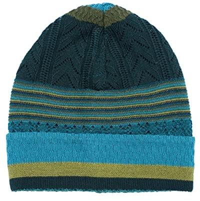 Invero, Merino Mütze Mucke, 100% Wolle (Petrol)