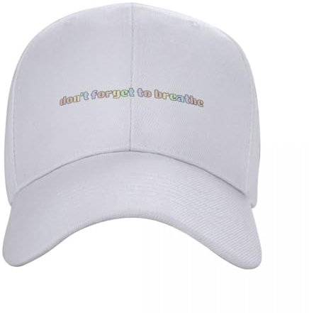OAKITA Basecap Vergiss Nicht zu atmen Cap Baseballmütze Herren Mützen für Damen Herren