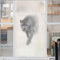 Fensterfolie Selbsthaftend Tierleopard 3D Fensterfolie Selbsthaftend Glasaufkleber Statisch Selbsthaftend Ohne Kleber Uv Schutz Fensterfolie Milchglas 50x200cm