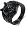 Hokech Mode Retro Persönlichkeit Wolf Kopf Ring Punk Edelstahl keltischer Knoten Tier Ring Männer und Frauen einzigartige Schmuckgeschenke