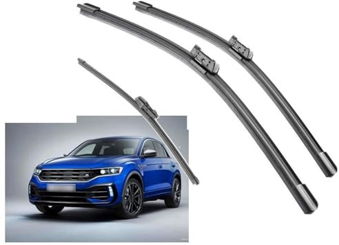 TOYOCC Auto Vorne Hinten Wischerblätter Windschutzscheibe Windschutzscheibe Fenster Cutter Zubehör Für VW T-ROC 2017 2018 2019 2020 Scheibenwischer