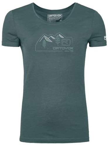 ORTOVOX 150 COOL Vintage Badge TS, T-Shirt, Damen