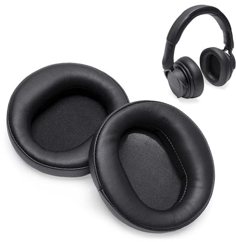 Voarmaks Cuscinetti auricolari di ricambio compatibili con cuffie Beyerdynamic DT 240 Pro, più grandi e spessi, in pelle proteica, comfort premium