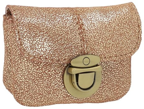 Gusti Leder Gürteltasche Eskil - Bauchtasche Portemonnaie Geldbörse Gold Leder