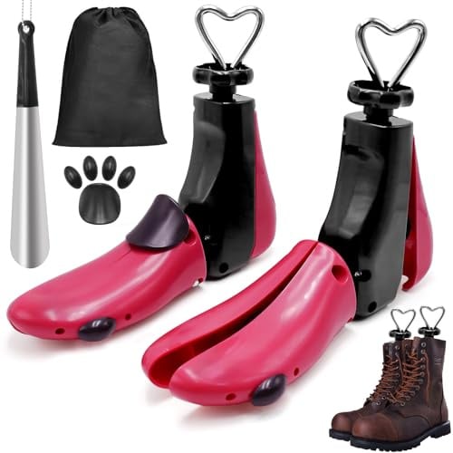 Gebrazy 2 Stück Schuhdehner Damen Herren, Schuhdehner Schuhweiter, Schuhspreizer für zu Enge Schuhe für Herren, Damen, Sneakers, Stiefeletten