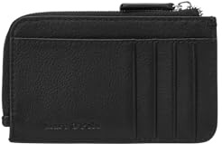 Marc O'Polo Zipper-Börse | aus edlem Rindleder schwarz, ONESIZE