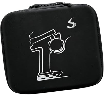 Hellery Carrying Case for Remote Control, RC Transmitter Case, Accessories, Professional And EVA Storage Bag for NB4, Black
