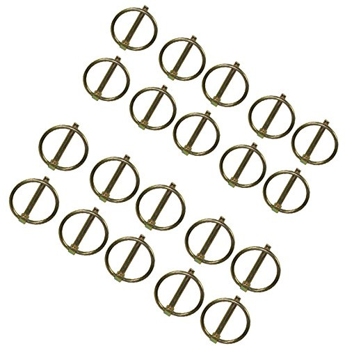 4.5mm Lynch Pins Clip Clamp (Linchpin) Linkage Locking Pin 20pc Tractor Trailers
