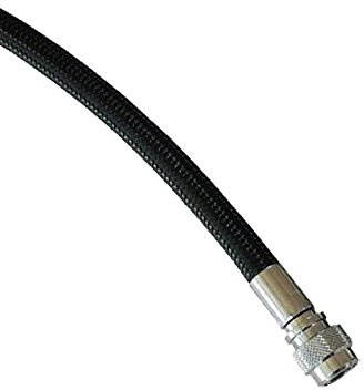 polaris Miflex Extreme Inflator-Schlauch ca.75cm, Farbe:schwarz