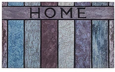 andiamo Gummifußmatte Fußabtreter Sauberlaufmatte - 100% Gummimaterial Anti-Rutsch Funktion Outdoor - 45 x 75 cm Home Balken