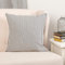 Piper Classics Farmhouse Kissenbezug mit Rickrack, gestreift, 45,7 x 45,7 cm, Bauernhaus-Sofa- oder Bettwäsche, Dekoration, Akzentkissen