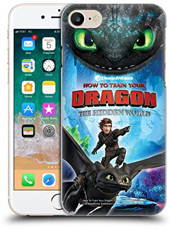 Head Case Designs Offizielle How to Train Your Dragon Hiccup Und Toothless III The Hidden World Harte Rueckseiten Handyhülle Hülle Huelle kompatibel mit Apple iPhone 7/8 / SE 2020 & 2022