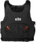 Gill Pro Racer Side Zip 50N Kajak Beiboot Segeln PFD Schwimmhilfe für Wassersport - Schwarz Orange - Unisex