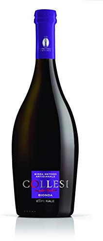 Birra Artigianale Collesi – Birra Artigianale Triplo Malto (Bionda Oro Fruttata), 6% VOL – Bottiglie da 750 ml – Confezione da 6 bottiglie