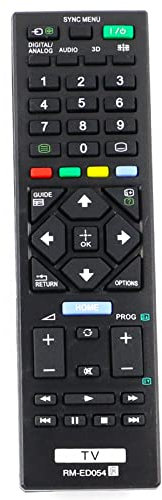 ALLIMITY RM-ED054 sostituzione telecomando per Sony Bravia TV KDL-32R420A KDL-32R421A KDL-32R423A KDL-32R424A KDL-40R470A KDL-40R471A KDL-40R473A KDL-40R474A KDL-46R470A KDL-46R473A
