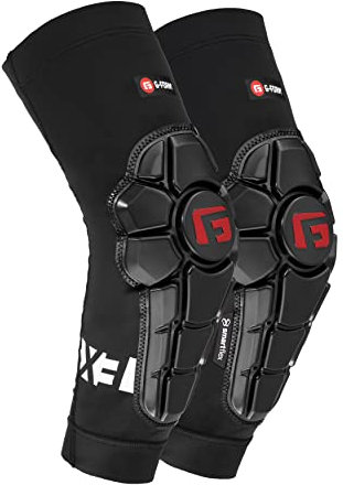 G-Form Pro-X3 Ellbogenschützer - Dirt Bike & Mountain Bike Ellbogenschützer - Fahrradzubehör - Schwarz, Erwachsene Groß