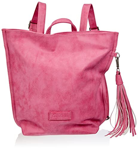 Fritzi aus Preussen Damen Fritzi33 Vintag Rucksack, Squeezy Pink
