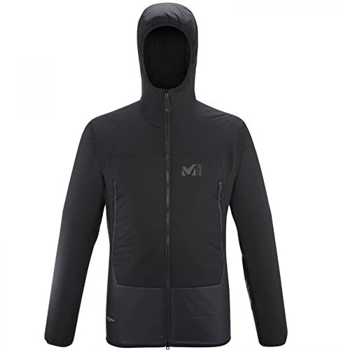 MILLET - Daunenjacke Fusion Airwarm Hoodie Schwarz Herren – Schwarz