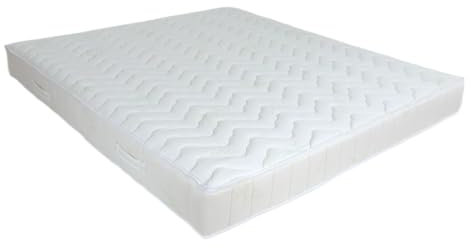 Lux Latexmatratze, Höhe 16 cm H2/H3 - RG 70 (bis 125kg) orthopädische 7-Zonen Matratze mit waschbarem Bezug, Letti Modern (100 cm x 200 cm x 16 cm Härtegrad: 3)
