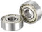 sourcing map 2 Stück Rillenkugellager – [6 mm x 17 mm x 6 mm] Hartstahl-Kugeln für Motoren, Werkzeug, Getriebe, Lager, doppelt geschirmt, ABEC1