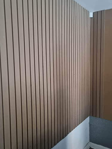 Stripwood Wall Panelling, Feature Wall kit Creates 1m x 1m. Complete kit inc Glue and Spacer. MDF Panel Strips to Create a Stunning Wood Strip Effect. Can be Painted Any Colour.
