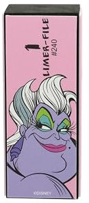 Disney Bösewichte - Ursula Nagellackblock - 4 Seiten - 4 Körner - ideal für Hände Schönheit und Manikür
