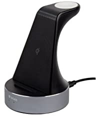Verbatim WCS-01 Alluminio 2 in 1 Qi MFi Wireless + Apple Watch Charger