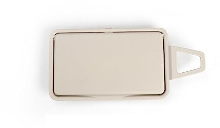 SAFWEL Apto for Benz W211, Parasol Interior de Coche, Visera de Maquillaje, Cubierta de Espejo cosmético Apta for Mercedes E CLS Clase W219, Accesorios for automóviles 2118100310 (Size : Beige Left)