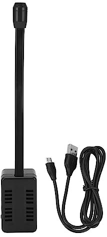 Mini Cámara Oculta WiFi, Cámara de Niñera HD 1080P con Detección de Movimiento,Monitoreo Remoto en Vivo, Mini Cámara de Seguridad Portátil,Cámara Espía,Lente de Serpiente Ajustable