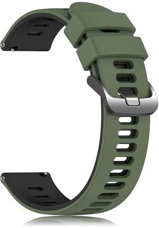 EZMVZKU Bracelet en Silicone 22mm pour Samsung Galaxy Watch 3 45mm/46mm, Amazfit GTR4/GTR3/3 Pro, Huawei GT Runner/GT3 46mm/3/3 Pro - Bracelet de Sport Compatible
