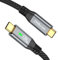 OHBUYAGN Cavo 20 Gbps Type-C 3.2 Gen2 × 2,Cavo USB C a USB C Ricarica Rapida 240W con LED,Trasmissione Video 4K/5K @ 60Hz Per Tablet, Hub, Telefoni Cellulari, Dispositivi USB C(1M)