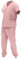kowaku Schutzanzüge für Pflegepersonal, Luxuriöses Peeling Kit, Elegante Tops mit Rundhalsausschnitt, Rosa M