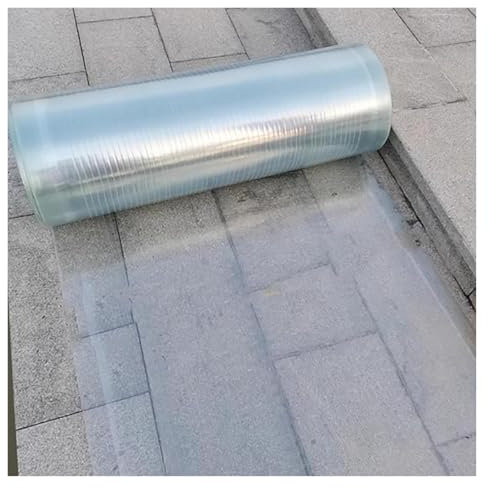 Panneau de serre en polycarbonate transparent de 0,8 mm résistant aux chocs pour abris de jardin, abris auto, personnalisables (1 x 20 m)