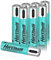 Hertzborn Constant 1.5V Rechargeable AAA - TÜV Certified 925mWh - Works in -30℃ for Cameras/Glucose Meters 8-Pack