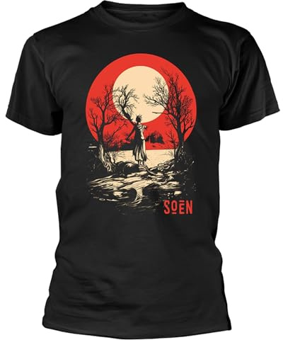Plastic Head Soen 'Redmoon' Black T-Shirt
