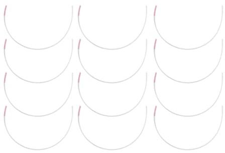 Edelstahl-Bügel-Ersatz für BHs, 6 Paar, mehrere Größen B-D2 Cup, 14,1–16,5 cm Breite